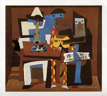 pablo valladolid Ölbilder verkaufen - Picasso Drei Musiker kubist Pablo Picasso